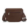 thumbnail image 3 of Montana West Crossbody Bag for Women Large Double Zipper Bum Bag with Adjustable Wide Strap, Coffee, 3 of 7