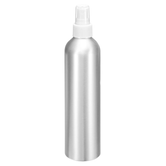 Botellas de Spray de Niebla Fina de Aluminio Uxcell 300ml/10oz Recargable de Metal para Almacenamiento de Perfume y Cosméticos