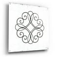 thumbnail image 2 of Epic Art 'Metal Art on Stucco II' by Lori Deiter, Acrylic Glass Wall Art, 36"x36", 2 of 10