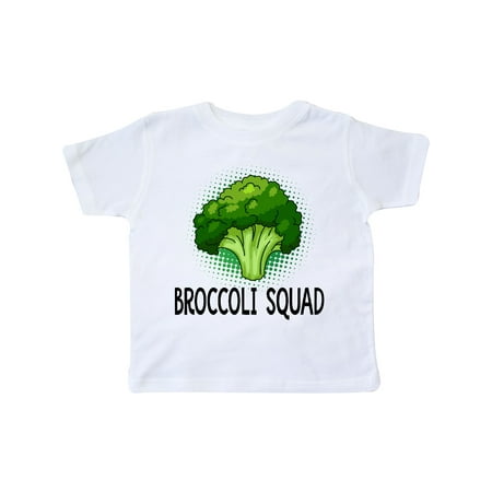 

Inktastic Broccoli Squad Vegetarian Gift Toddler Boy or Toddler Girl T-Shirt