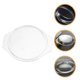 thumbnail image 5 of Tapa transparente para microondas, resistente al calor, antisalpicaduras, para horno microondas, utensilio de cocina para calentar platos, tapa de cristal para servir., 5 of 8