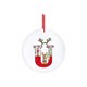 thumbnail image 3 of Decoraciones Del Árbol de Navidad con 26 Letras Del Alfabeto, Rojo Acrílico Fawn Colgante Ornamentos para el Hogar, Decoración Personalizada Del Árbol de Navidad para la Temporada de Vacaciones, 3 of 4