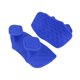 thumbnail image 5 of 2 piezas de agarres para levantamiento de pesas, agarres de mano para gimnasio, almohadillas flexibles para barra de pesas, palma de mano Azul, 5 of 8