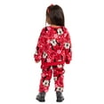 thumbnail image 3 of Minnie Mouse Toddler Girls Plush Print Sweatshirt and Pants Set, 2-Piece, Sizes 12M-5T, 3 of 6