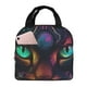 thumbnail image 1 of Easygdp Futuristic Cat Warrior Bolsa Térmica Premium - Tela Oxford Impermeable, Gran Capacidad, Bolsillo Frontal, Unisex para Trabajo, Escuela, Actividades al Aire Libre y Picnics, 1 of 8