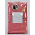 thumbnail image 1 of Newport Grommet Curtain Panel  63" Coral, 1 of 2