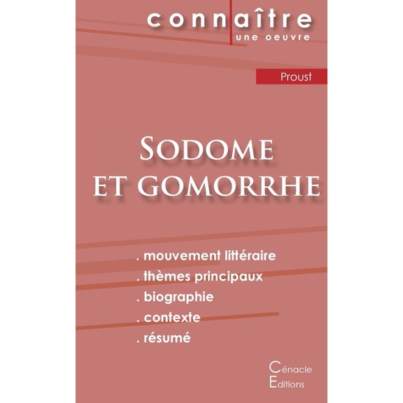 Fiche de lecture Sodome et Gomorrhe de Marcel Proust (analyse littéraire de référence et résumé complet), (Paperback)