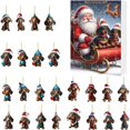 thumbnail image 2 of Christmas Decorations Clearance!! 2D Christmas Countdown Hole Fun Christmas Box Gift 24pcs, 2 of 4