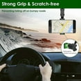 thumbnail image 2 of Wuzutech Car Phone Holder, Wuzutech Rear View Mirror Car Phone Holder, 360 Degree Cars Phones Holders Rearview Mirror with Telescopic Function, Strong Compatibility, Quick Installation, 2 of 10