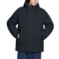 thumbnail image 2 of YueHuiYing Mens Lightweight Windbreaker Full Zip Casual Work Jacket Golf Business Fall Track Coat with Pockets, 2 of 7