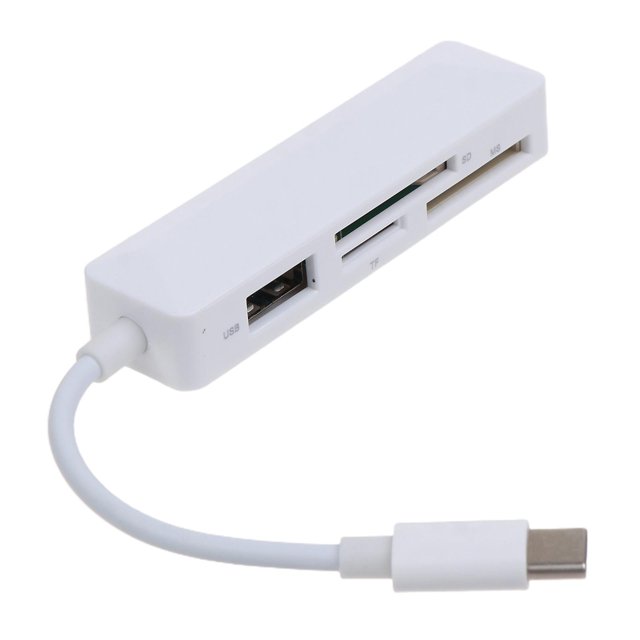 Lector de tarjetas inteligentes multiusos USB2.0 a memoria SD Micro-SD MS de alta velocidad para PC La