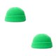 thumbnail image 2 of Gorro de hilo de punto Qarigey invierno diseño informal para exteriores 2piezas Verde brillante CBP343962, 2 of 6