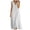 White, variant on Gubotare Cotton Linen Summer Dress for Women, Sleeveless Round Neck Maxi Dress Flowy Sundress (Pink,M)