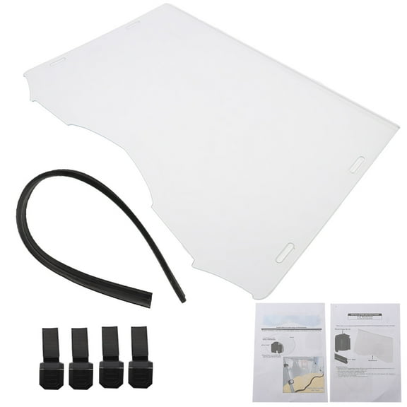 labwork Commander Clear Full Windshield - Front Can-Am windshield for 11-18 Commander 800/1000, 16-18 Commander 800 Max & 14-18 Commander 1000 Max UTV