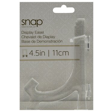 Snap Clear Acrylic Easel 4.5"