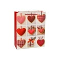 thumbnail image 2 of NWOKYZGH 1Pc Happy Valentine's Day Gift Bag Valentine Gift Bags Heart Valentine's Day Paper Bags Heart Gift Bag Valentine's Day Gifts for Girlfriend Boyfriend Wife Women, 2 of 6