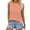 Pink, variant on DQRPSEETB Tank Top for Women Cotton Women's Summer Tank Top Casual Pleated Crewneck Sleeveless Loose Shirts Going Out Tops
