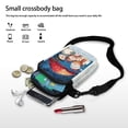 thumbnail image 7 of HELLHERO Christmas Snowman Shoulder Bag with Women Adjustable Shoulder Strap Crossbody Small Bags Trendy Polyester, 7 of 7