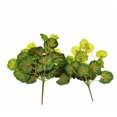 thumbnail image 4 of Planta de simulación, hojas, plástico, decoración Plantas verdes para sala de estar, balcón, oficina, 7 cabezas, 36 hojas 2 Piezas Yuarrent HA005100-01, 4 of 6