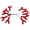 Red, variant on Z52LingLing Decoration Red Lobster String Lights USB Powered 10 LED Warm White Fairy Lights