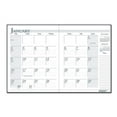 thumbnail image 2 of Recycled Ruled 14-Month Planner with Leatherette Cover, 11 x 8.5, Black Cover, 14-Month: Dec 2025 to Jan 2027 | Bundle of 5, 2 of 6