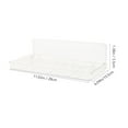 thumbnail image 3 of Clear Wall Mount Organizer Shelf for Home Use Strong Plastic Transparent Storage Solution, 3 of 9