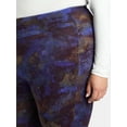 thumbnail image 3 of Terra & Sky Women's Plus Size Leggings, 2-Pack, Sizes 0X-5X, 3 of 4
