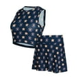 thumbnail image 3 of Women's-Concepts Sport  Navy Houston Astros Knit Tank Top & Skort Set, 3 of 5