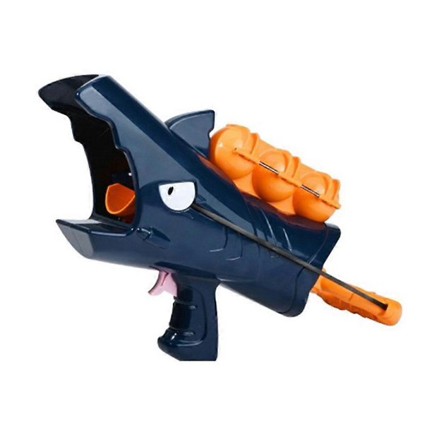 Shark Snowball Launcher Gun Toy Kid Clamp Snow. Ball Grasping Clamps Tool