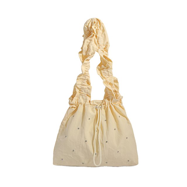 Bolsos Weekender Wdftyju bolso fruncido Informal con Correa Cordón para mujer