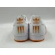 thumbnail image 4 of Adi-das Superstar Mens 7-7.5 Casual Retro Shoe White Orange Sneaker Trainer NEW, 4 of 6