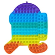COUTEXYI Push Pop Bubble Fidget Toy, Cute Bear Astronaut Shape Sensory Toy