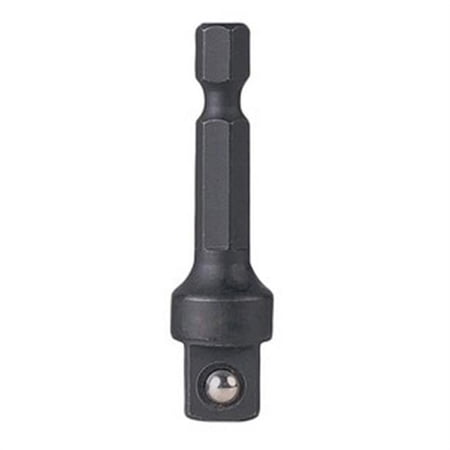 UPC: 0838780002019 | Grey Pneumatic Corp. GY1438HA .25 Hex x .38 in. Square Adapter with Ball Retainer