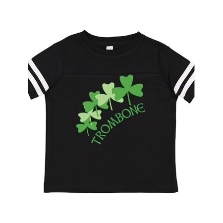 

Inktastic Trombone Shamrocks Arc Gift Toddler Boy or Toddler Girl T-Shirt