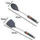 thumbnail image 2 of Juego de utensilios de cocina de silicona, 2 piezas imprescindibles para la cocina de acero inoxidable, 2 of 4