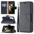 thumbnail image 3 of Allytech Galaxy S22 Case, Wallet Case for Galaxy S22, PU Leather with Lanyard Kickstand Shockproof Wrist Strap Shock Absorption Cards Holder Wallet Case Cover for Samsung Galaxy S22, Black, 3 of 5