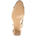 thumbnail image 6 of Journee Womens Reignn Sling Back Mid Block Heel Almond Toe Pumps, Widths Available, 6 of 10
