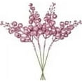 thumbnail image 2 of DearHouse 16 Pack Christmas Glitter Berries Stems, 7.8Inch Artificial Christmas Picks for Christmas Tree Ornaments, DIY Xmas Wreath, Crafts, Holiday and Home Decor (Pink), 2 of 8