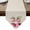 Pink, variant on Cherry Fruit Table Runner Linen Burlap Table Runner 120 Inches Long Spring Botanicals Bow Idyllic Country Leaf Dresser Scarves for Kitchen Island Coffee Dining Party Wedding Holiday Decor 13"x120"