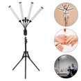 thumbnail image 1 of 4 Arms LED Light for Photography, 3 Light Modes 4 Arm Fill Light with Intelligent Digital Display, 360 Rotation Flexible Gooseneck Makeup Selfie Light for Phone Live Streaming, 1 of 7