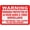 Warning Sign 1, variant on Warning Premises Protected 24 Hr Audio Video Surveillance Sign 8"x12" Aluminum Tin Warning, For Home Outdoor Garden, 24H Audio Video Surveillance Marker
