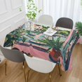 thumbnail image 2 of Yayeee Tablecloths 60" x 120" Rectangle Wrinkle Resistant Party Table Cover, Window Plants, 2 of 8