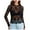 Black, variant on TTUHYWXI Womens Mesh Long Sleeve Tops Crew Neck Sexy See Through Tee Shirts Party Club Night Lace Blouse (Black, XXL)