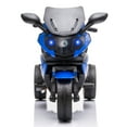 thumbnail image 2 of Electric Motorcycle for Kids, YOFE 12V Ride on Motorcycle, Battery Powered Ride On Toy w/ USB Port, MP3 Player, Radio, Kids Electric Motorcycles for Kids Boys Girls Birthday Present, Blue, R6265, 2 of 7