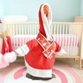 thumbnail image 6 of Luxcidy Christmas Gooses Clothes, 23 Inches Claus Dresses Goose Outfit Clothes, Plastic Goose Porch Yard Goose Costume for Lawn Outdoor Garden Patio Statue Xmas Santa Holiday Decor, 6 of 7