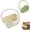 #1Beige, variant on Sink Strainer Basket, Faucet Hanging Food Catcher, Self Cleaning Kitchen Sink Filter Basket, Snap On Holder and Waste Collector, Detachable Sink Strainer for Fruit Waste Kitchen Cleanup, White