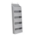 thumbnail image 2 of Organizador sobre la puerta Macarena gris 5 bolsillos grandes, 2 of 8