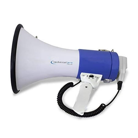 Technical Pro Megaphone With Siren and USB/SD Input
