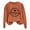 503_Orange, variant on AJHSAKLt Lightweight Hoodies for Women's GOOD WITCH MOST OF THE TIME Lettered Halloween Print Pullover Crew Neck Sweatshirt Crewneck Sweatshirts Women Army Green