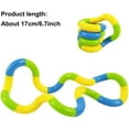 thumbnail image 2 of duomi-6 Pcs Tangles Fidget Toys Tangles Fidget Tangles Relax Therapy Stress Relief Feeling Winding Toy (A), 2 of 4